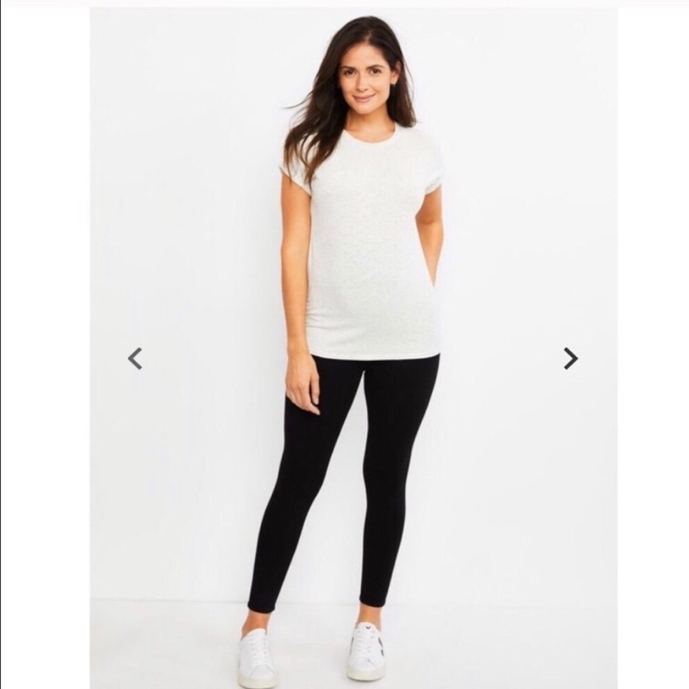 AG Secret Belly Fit Black Maternity Jeans - Picture 2 of 7